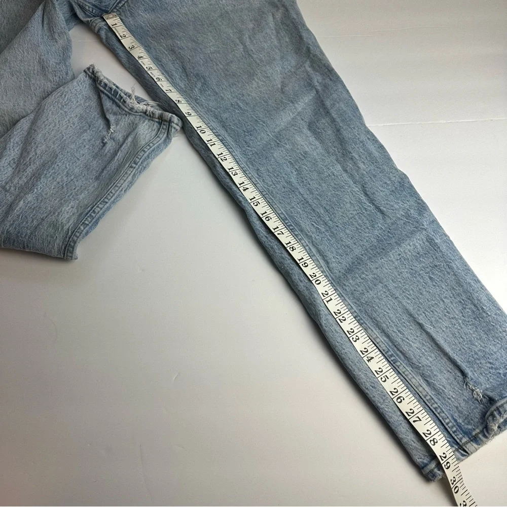 Abercrombie & Fitch The 90's Straight Ultra High Rise Jeans Women's Size 8 R Y2K